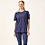 Camiseta Colcci Comfort Com Relevo VR27 Feminina Azul Speed - Imagem 4