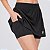 Saia Shorts Fila Flow III Feminina Preto - Imagem 2
