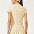 Blusa Colcci Slim Gola Polo Feminina Amarelo Eman - Imagem 2
