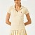 Blusa Colcci Slim Gola Polo Feminina Amarelo Eman - Imagem 1