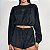 Blusão Nylon Lucca Loose Feminino Preto - Imagem 1