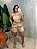 Conjunto em Alfaiataria Cropped de Alça e Shorts com Cinto Anieli Ref. 1743 - Imagem 4