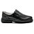 Sapato Conforto Couro Masculino Preto - Imagem 1
