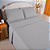 Kit Cobre Leito Matelado Dupla Face Attuale 3 Peças Casal 100% Poliéster - Cinza - Imagem 2