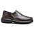 Sapato Casual Conforto Couro Marrom - Imagem 3