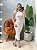 Vestido Midi em Malha Romantic Frente Única e Gola Choker Loani Ref. 1828 - Imagem 5