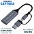 Adaptador Captura Vídeo Hdmi P/usb-c Monitor Dvr - Imagem 2