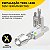 10 Conector Rj45 Cat7 Blindado Tool-less 10 Gigabit Ethernet - Imagem 4