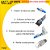2 Conector Rj45 Cat7 Blindado Tool-less 10 Gigabit Ethernet - Imagem 5