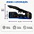 Alicate Crimpagem Cabo Rede + 100 Conector Rj45 CAT6 Vazado - Imagem 9