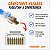 Alicate Crimpagem Cabo Rede + 100 Conector Rj45 CAT6 Vazado - Imagem 3