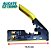 Alicate Crimpagem Cabo Rede Com 100 Conector Rj45 Vazado - Imagem 3