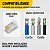 Conector Cabo De Rede Ez Rj45 Vazado 100 Unidades - Imagem 2