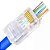 Conector Cabo De Rede Ez Rj45 Vazado 100 Unidades - Imagem 1