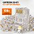 Conector Rede Ez Rj45 Cat6 Vazado Pack 100 Unidades - Imagem 8