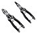 Kit Alicates Profissionais Universal E Bico Meia Cana - Imagem 1