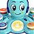 Brinquedo Educativo Polvo Musical Bebê Interativo - Imagem 5