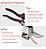 Tesoura De Poda Profissional Corte Preciso Para Jardinagem Preto - Imagem 7