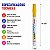 10 Cores Caneta Permanente Uni Paint Marker - Imagem 5