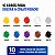 10 Cores Caneta Permanente Uni Paint Marker - Imagem 4