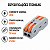 Kit 20 Conector Borne Emenda Rápida Alavanca 2 Vias 32a 600v Cinza - Imagem 5