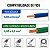 Kit 10 Conector Borne Emenda Rápida Alavanca 2 Vias 32a 600v Cinza - Imagem 6