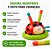 Joaninha Divertida 3 Em 1 Zoop Toys Jogo Argola Lançador Multicolor - Imagem 7