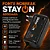 Mini Nobreak 4000mah Para Roteador Cftv Onu Câmera Tv Box - Imagem 1