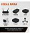 Mini Nobreak 4000mah Para Roteador Cftv Onu Câmera Tv Box - Imagem 4