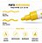 Marcador Permanente Uni Paint Marker 7 Cores Px-20 Branco - Imagem 5