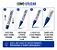 Marcador Permanente Uni Paint Marker 7 Cores Px-20 Branco - Imagem 7