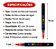 24 Caneta Marcador Acrílico Ponta Pincel Brush Acrylic Marke Multicolor - Imagem 7