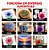 24 Caneta Marcador Acrílico Ponta Pincel Brush Acrylic Marke Multicolor - Imagem 8