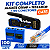 Kit Ez-rj45 Alicate Crimpar + 100 Conector + Testador - Imagem 1