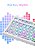 Teclado mecânico Ajazz ak820/ak820pro bluetooth 5.1/sem fio/c-wired - Imagem 9