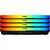 Memória DDR4 Kingston Fury Beast, RGB, 8GB, 3200MHz, Preta, KF432C16BB2A/8 - Imagem 2