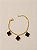Pulseira trevos pretos - Imagem 1