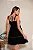 VESTIDO CURTO PRETO DECOTE V - Imagem 4