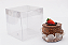 Caixa em PET Transparente Tampa e Fundo Separados 12x12x12/2,5 – Kit Com 500 Unidades - Pedidos acima de 1.000 unidades possuem condições comerciais especiais. Consulte nossa equipe. - Imagem 2