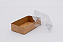 Caixa Com Tampa Pet e Fundo Cartão Kraft 12X7X3 - Kit Com 500 Unidades - Pedidos acima de 1.000 unidades possuem condições comerciais especiais. Consulte nossa equipe. - Imagem 5