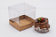 Caixa Com Tampa Pet e Fundo Cartão Kraft 12X12X12/2.5 - Kit Com 500 Unidades - Pedidos acima de 1.000 unidades possuem condições comerciais especiais. Consulte nossa equipe. - Imagem 2