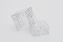 Caixa em PET Transparente Tampa e Fundo Separados 5X5X5/2 – Kit Com 500 Unidades - Pedidos acima de 1.000 unidades possuem condições comerciais especiais. Consulte nossa equipe. - Imagem 2