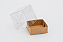 Caixa Com Tampa Pet e Fundo Cartão Kraft 5X5X5/2 - Kit Com 500 Unidades - Pedidos acima de 1.000 unidades possuem condições comerciais especiais. Consulte nossa equipe. - Imagem 2