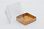Caixa Com Tampa Pet e Fundo Cartão Kraft 8.5X8.5X8.5/2 - Kit Com 500 Unidades - Pedidos acima de 1.000 unidades possuem condições comerciais especiais. Consulte nossa equipe. - Imagem 2