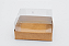 Caixa Com Tampa Pet e Fundo Cartão Kraft 12X12X6/3 - Kit Com 500 Unidades - Pedidos acima de 1.000 unidades possuem condições comerciais especiais. Consulte nossa equipe. - Imagem 1