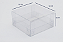 Caixa em PET Transparente Tampa e Fundo Separados 12X12X6/3 – Kit Com 500 Unidades - Pedidos acima de 1.000 unidades possuem condições comerciais especiais. Consulte nossa equipe. - Imagem 3