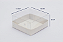 Caixa Com Tampa Pet e Fundo Cartão Triplex Branco 12X12X6/3 - Kit Com 500 Unidades - Pedidos acima de 1.000 unidades possuem condições comerciais especiais. Consulte nossa equipe. - Imagem 3