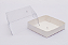 Caixa Com Tampa Pet e Fundo Cartão Triplex Branco 12X12X6/3 - Kit Com 500 Unidades - Pedidos acima de 1.000 unidades possuem condições comerciais especiais. Consulte nossa equipe. - Imagem 2