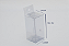 Caixa em PET Modelo 1 FL – Folha Única que Monta a Caixa (Alta Transparência) 5.4X5.4X10.6 - Kit Com 500 Unidades - Pedidos acima de 1.000 unidades possuem condições comerciais especiais. Consulte nossa equipe. - Imagem 2
