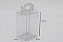 Caixa em PET Modelo 1 FL – Folha Única que Monta a Caixa (Alta Transparência) 8.5X8X13.3 - Kit Com 500 Unidades - Pedidos acima de 1.000 unidades possuem condições comerciais especiais. Consulte nossa equipe. - Imagem 3
